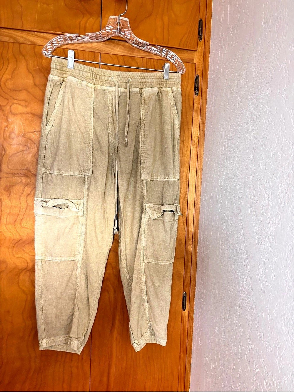 Daily practice, harem, cargo pants size medium utility Boho jogger